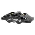 Wilwood 120-14445 Aero6-DS Radial Mount Caliper Left 6 Pistons Black