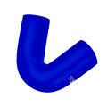 Silicone elbow 135' 63mm Blue