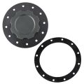 Fuel Cell Cap FMIC.EU 12 Bolt Black