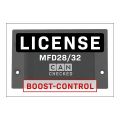 CANchecked License MFD28/32 Boost Control