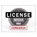 CANchecked License CANswitch for MFD15 