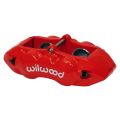 Wilwood 120-10525 D8-4 Universal Lug Mount Front Caliper 4 Pistons Red