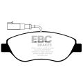 DP1382 Brake Pads ULTIMAX2 EBC Brakes for Alfa Romeo Fiat Bravo Stilo Stilo Multiwagon Lancia Delta MiTo