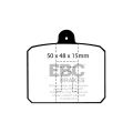 DP159 Brake Pads ULTIMAX2 EBC Brakes for Skoda 100 105 Estelle 110 120 Estelle