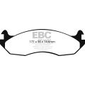 DP61782 Brake Pads GREENSTUFF EBC Brakes for HUMMER H1 Alpha