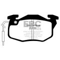DP545/4 Brake Pads ULTIMAX2 EBC Brakes for Citroen AX ZX ZX Estate Citroen COMMERCIAL C15 Peugeot 106 306 Peugeot COMMERCIAL 106 Van THINK GLOBAL Think City AX GT AX GTi
