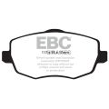 DPX2043 Brake Pads ULTIMAX2 EBC Brakes for Lancia Ypsilon