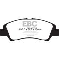 DPX2218 Brake Pads ULTIMAX2 EBC Brakes for Hyundai i1