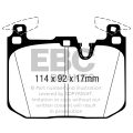 DP42360R Brake Pads YELLOWSTUFF EBC Brakes for BMW M2 F87 M2 Competition F87 M3 F80 M3 Competition F80 M3 CS F80 M4 F82 M4 Competition F82 M4 CS F82 BMW M2 M3 F80 M4 F82 M2 Competition