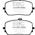 DPX2396 Brake Pads ULTIMAX2 EBC Brakes for Mercedes-Benz GLEClass W167 GLE300d 4Matic GLEClass W167 GLE350d 4Matic GLEClass Coupe C167 GLE350d GLSClass X167 GLS350