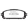 DPX3030 Brake Pads ULTIMAX2 EBC Brakes for Jeep Cherokee