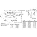 Wilwood 120-16493 Dynapro Universal Lug Mount Caliper 4 Pistons