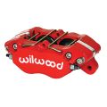 Wilwood 120-9706 Dynapro Universal Lug Mount Caliper 4 Pistons Red