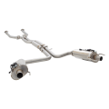 Exhaust system XForce with Varex muffler for Lexus IS 2007-2014 F stainless steel