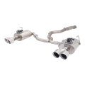 Exhaust system XForce with Varex muffler for Subaru IMPREZA 2011-2014 WRX SEDAN (G3) S2 stainless steel