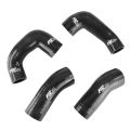 Silicone Intercooler Hose Kit FMIC.EU for Porsche 911 997 Turbo 3.6L - Black