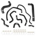 Silicone Radiator Coolant Hose Kit FMIC.EU for Dodge Challenger 3.8L 2015-2017 - Black