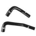 Silicone Radiator Coolant Hose Kit FMIC.EU for Jeep Wrangler YJ TJ 2.4L 2.5L 4.0L 4.2L 1987-2006 - Black