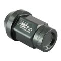 Forged Aluminum wheel nut FMIC.Pro M14x1.5 Grey (gun metal) 1 pc. conical 7075-T6 