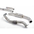 Valved full exhaust system FMIC.Pro for Audi A6 A7 C8 2.0T 2018-2020
