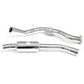 Valved full exhaust system FMIC.Pro for Audi A6 C7 2.0T 2012-2018 