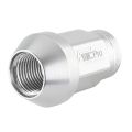 Forged Aluminum wheel nut FMIC.Pro M12x1.25 Silver 1 pc. conical 7075-T6 