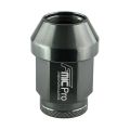 Forged aluminum wheel nut FMIC.Pro M12x1.5 Grey (gun metal) 1 pc. conical through-hole 7075-T6 