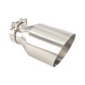 Stainless Steel Exhaust Tailpipe Fmic.Pro 100mm Tip 60mm Inlet