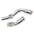Downpipe FMIC.Pro for BMW F80 M3 S55 USA with High-Flow Catalytic