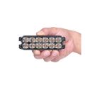 Warning Light Beacon LED Purelux Strobe Ultra Slim 12V 24V 111mm 15W