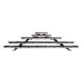 LED Warning Light Bar Purelux Flash Panel 400 12V 24V 87W 38 cm