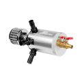Aluminum Baffled 3-Port Oil Catch Can / Tank / Air-Oil Separt With Filter