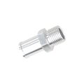 Aluminum Adapter Nipple M12x1.5 to 10mm Push-On Barb