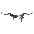 Universal Brake Clutch Lever Motorcycle Quad Black