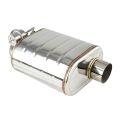 Active exhaust muffler JRspec with  throttle and vacuum pump remote 76mm (3