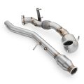 Downpipe RM Motors for Cupra Formentor 2.0 TSI with MS Catalyst and Silencer