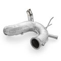 Downpipe RM Motors for Volkswagen Golf VIII 2.0 TDI GTD with Heat Shield