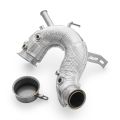 Downpipe RM Motors for Volkswagen Golf VIII 2.0 TDI GTD with Heat Shield