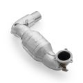 Downpipe with heat shield and catalytic converters for Mercedes-AMG A35 GPF W177 4MATIC EURO 6 with GPF OFF 200 cpsi