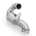 Downpipe for Audi A4 S4 / Avant Quattro / Avant 3.0 TDI EURO 6 without Silencer with Heat Shield