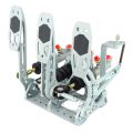 Pedalbox Eco Class Floor Mount Compact RacingPedalBoxes - Gray