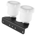 Dual Fluid Reservoir with Bracket RacingPedalBoxes