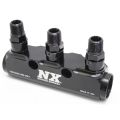 3 Port Fuel Log with Fittings Nitrous Express NX 15843