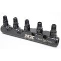 5 Port Fuel Log with Fittings Nitrous Express NX 15845