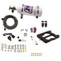 Q-Jet Holley Spreadbore Hitman Nitrous System 100-150-200Hp with 12Lb Carbon Bottle Nitrous Express NX 40080-12