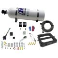 4500 Conventional Plate System Gasoline Pro-Power 100-500Hp with 15Lb Bottle Nitrous Express NX 50070-15