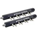 Injection Rails with Fittings 2 Double Hole Rails Nitrous Express NX 90001