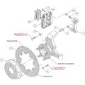 Wilwood 140-10786-D Dynapro Radial Front Drag Brake Kit Drilled for Chevrolet Camaro Pontiac Firebird 1993-2002