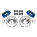 Wilwood 140-12996 Forged DPHA Front Brake Kit 10.32 Blue for Honda Acura