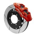 Wilwood 140-15525 AERO6 Big Brake Truck Front Brake Kit for Nissan Patrol Y61 1997-2018 Red